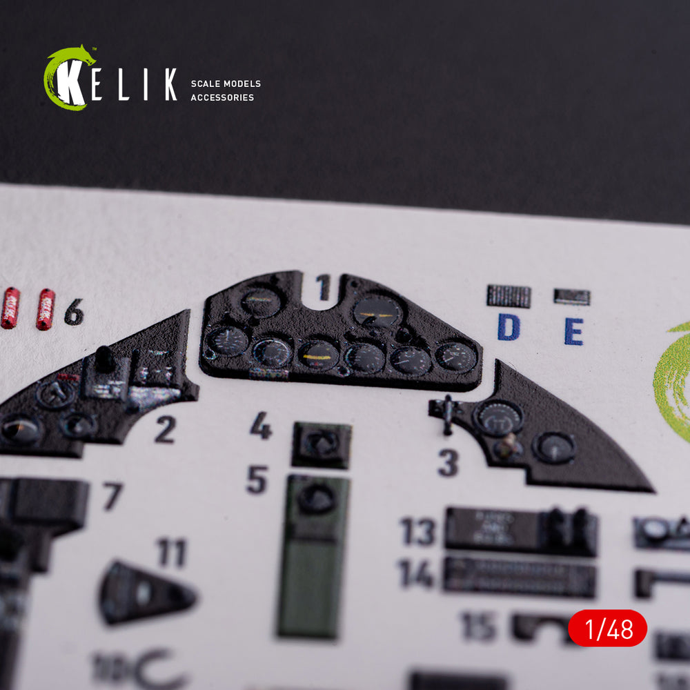 Kelik K3D48082 1:48 General-Motors FM-1 Wildcat/Martlet Mk.V interior