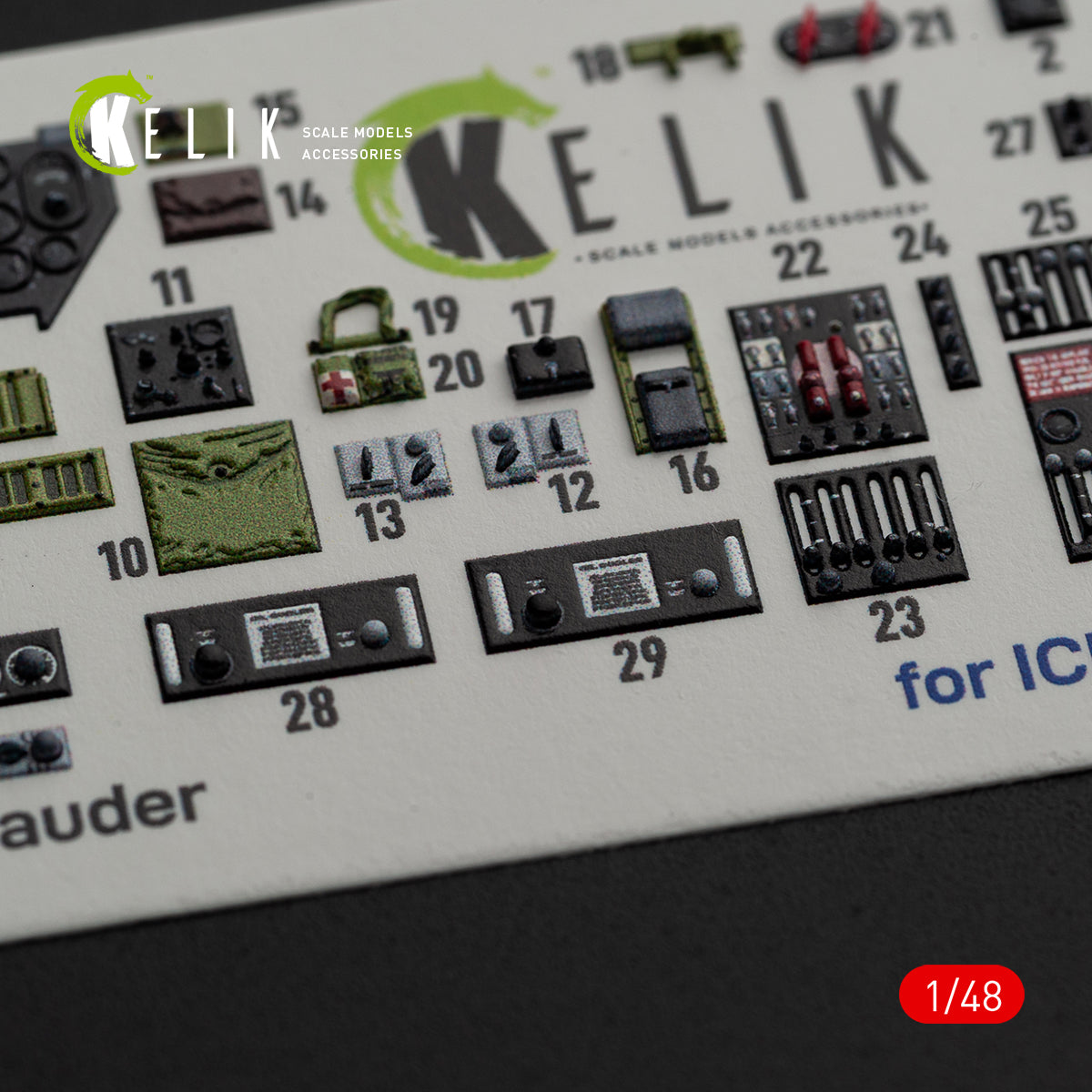 Kelik K3D48084 1:48 Martin B-26B Marauder interior