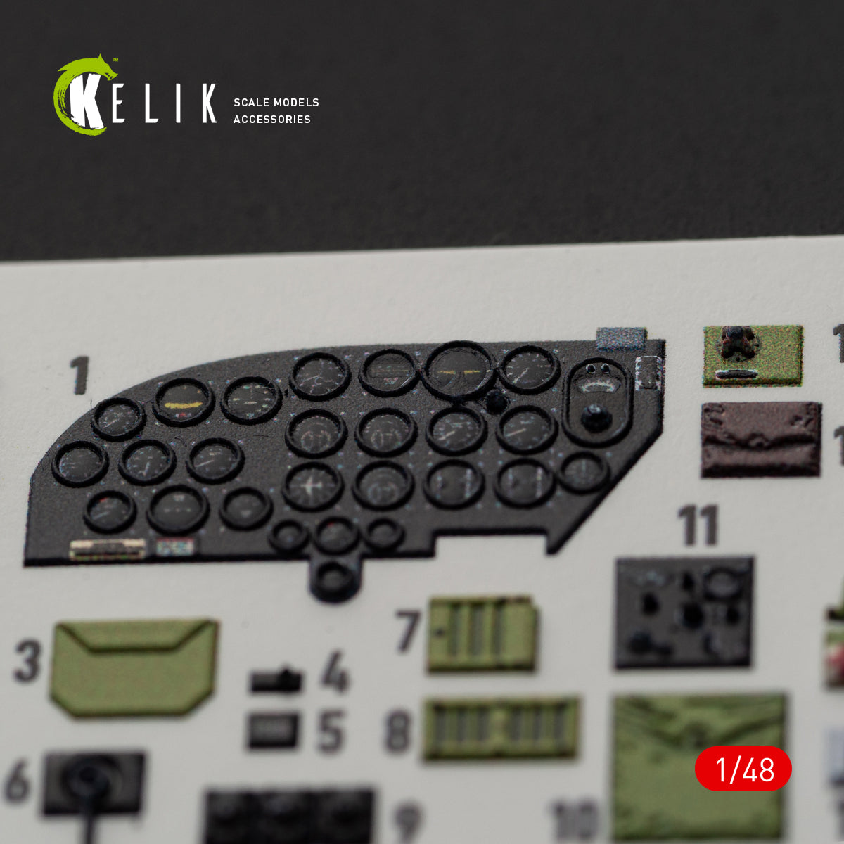 Kelik K3D48084 1:48 Martin B-26B Marauder interior