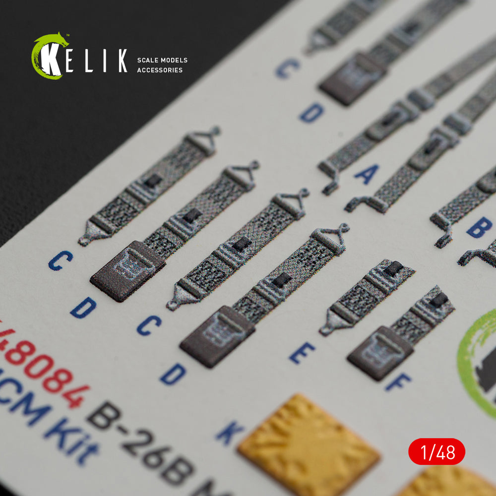 Kelik K3D48084 1:48 Martin B-26B Marauder interior