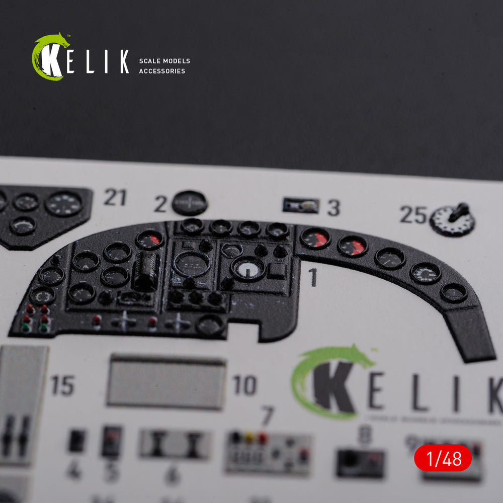 Kelik K3D48085 1:48 Mitsubishi Ki-21-Ib "Sally" interior