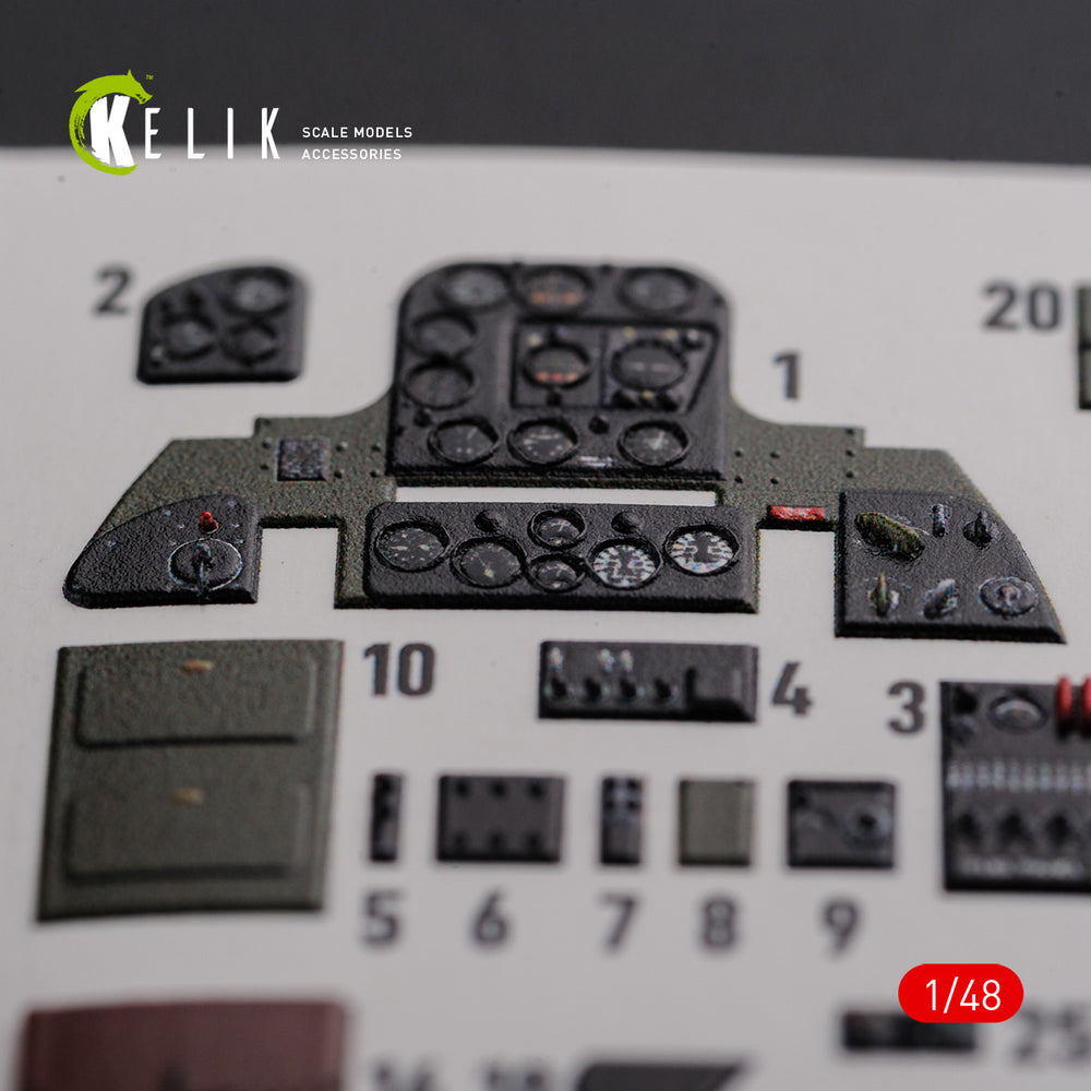 Kelik K3D48088 1:48 Douglas SBD-2 Dauntless interior