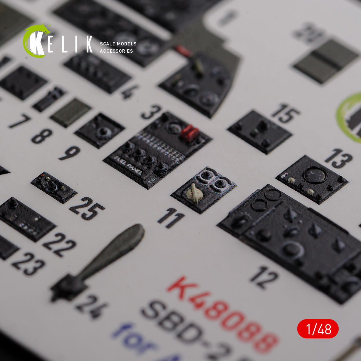 Kelik K3D48088 1:48 Douglas SBD-2 Dauntless interior