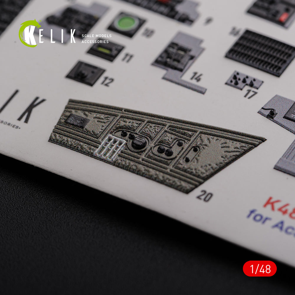 Kelik K3D48089 1:48 McDonnell F-4J "Phantom II" interior