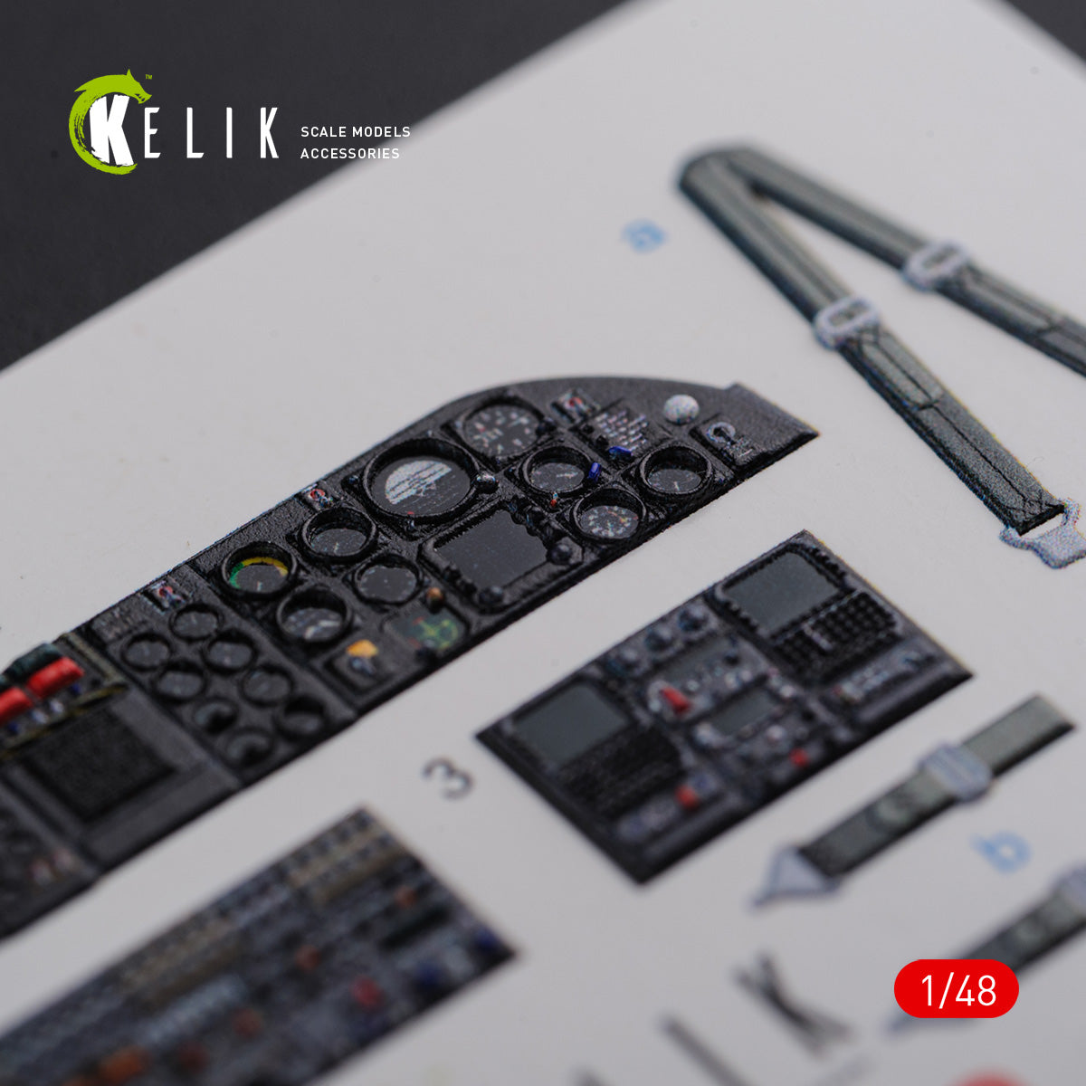 Kelik K3D48090 1:48 Boeing CH-46E interior