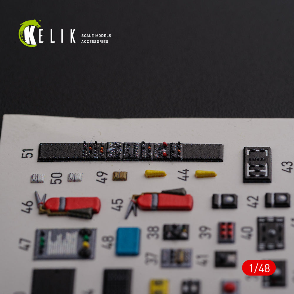Kelik K3D48091 1:48 Boeing CH-46E Cargo compartment interior