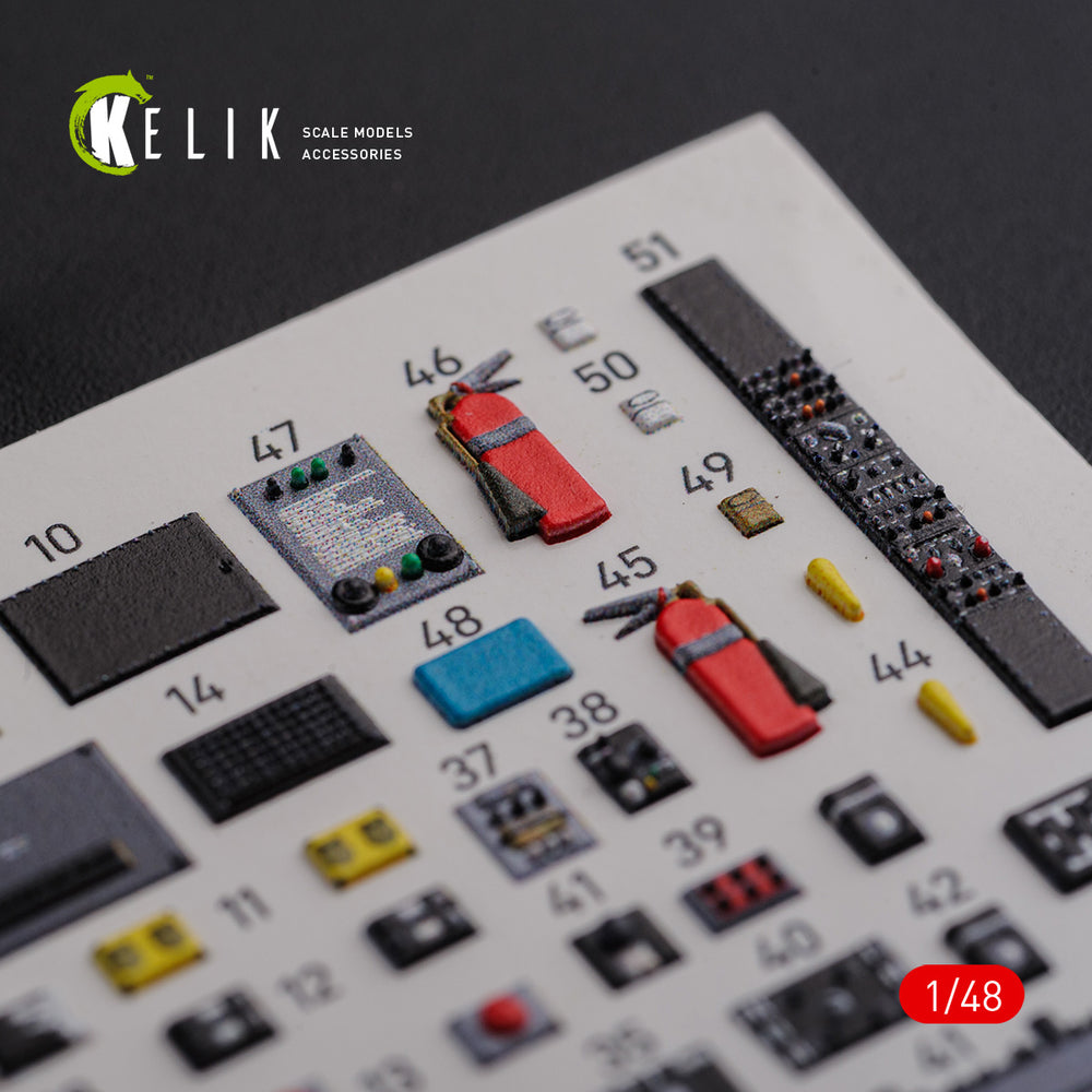 Kelik K3D48091 1:48 Boeing CH-46E Cargo compartment interior
