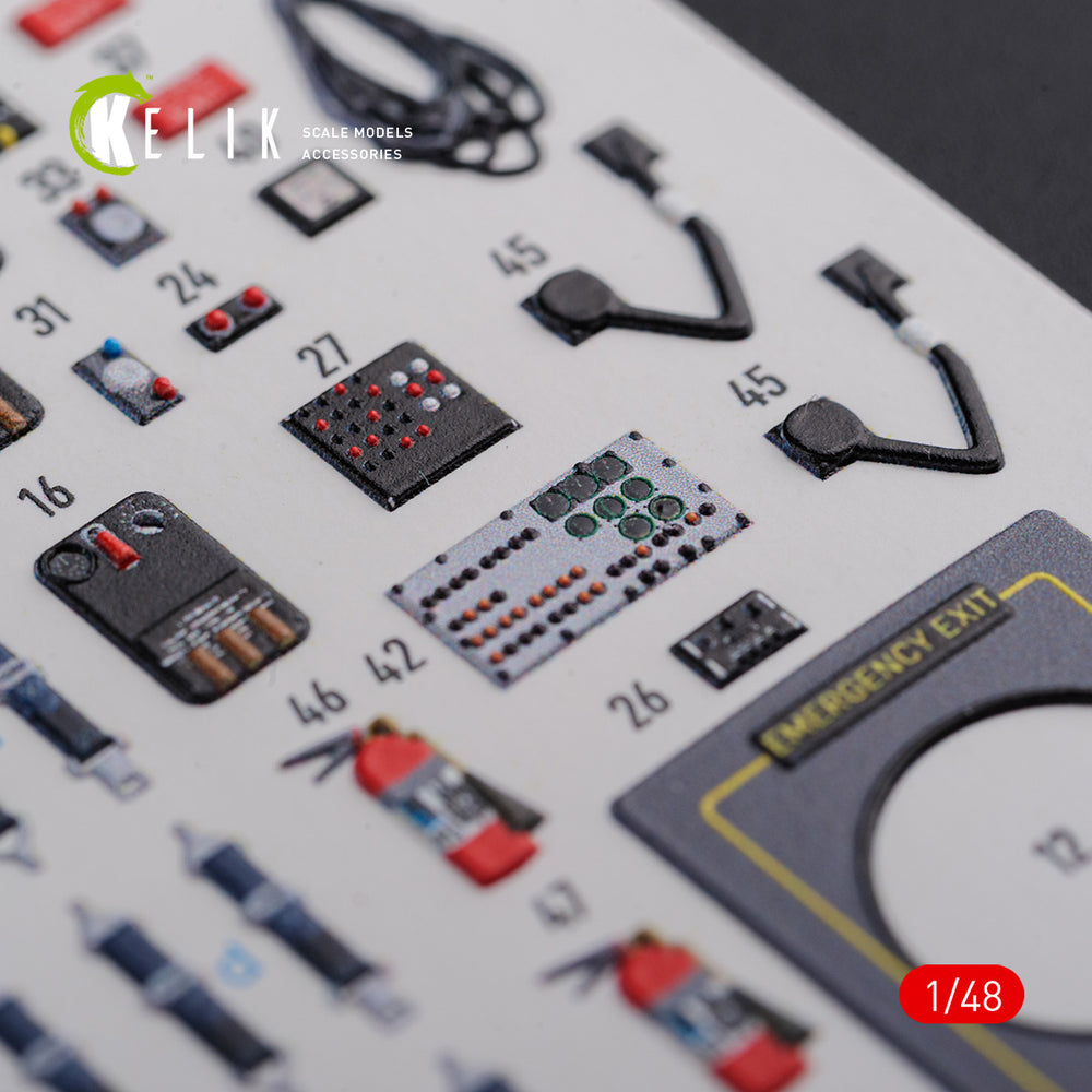 Kelik K3D48093 1:48 Boeing CH-47F interior