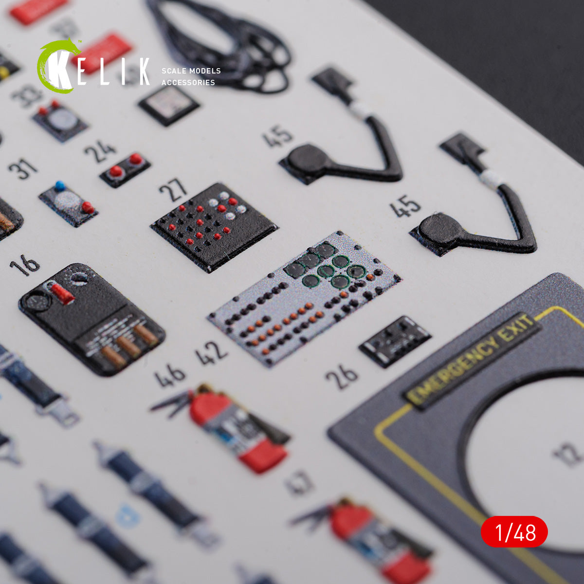 Kelik K3D48093 1:48 Boeing CH-47F interior