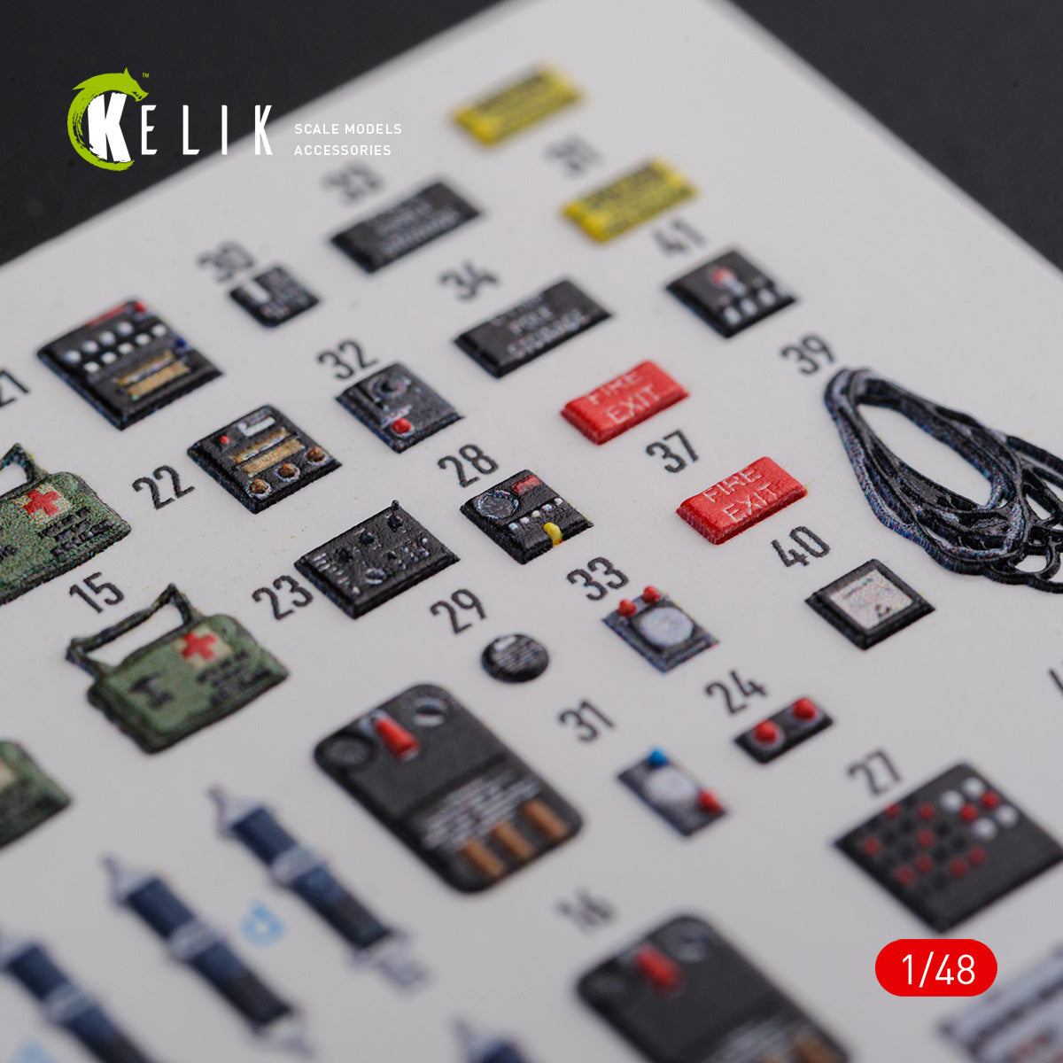 Kelik K3D48093 1:48 Boeing CH-47F interior