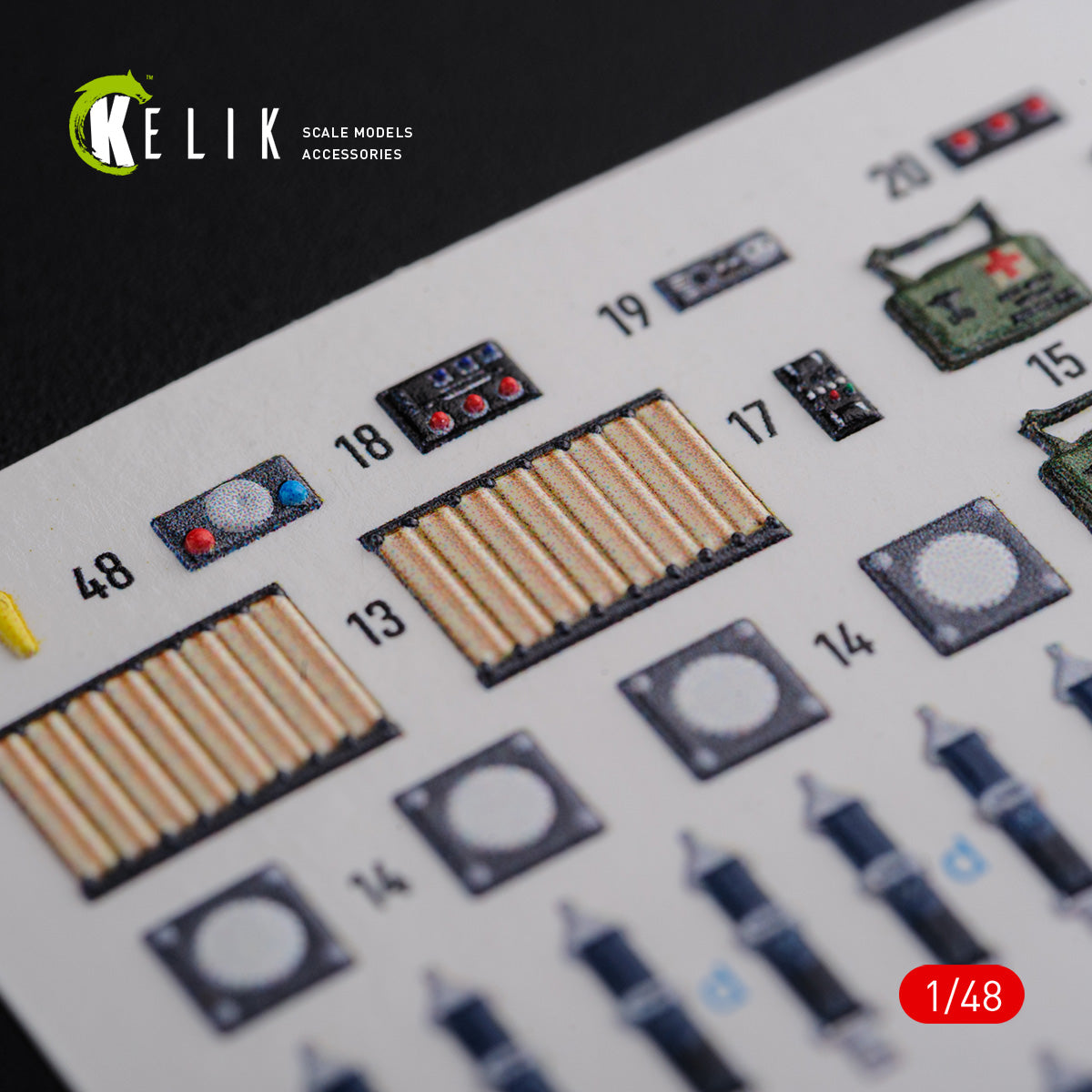 Kelik K3D48093 1:48 Boeing CH-47F interior