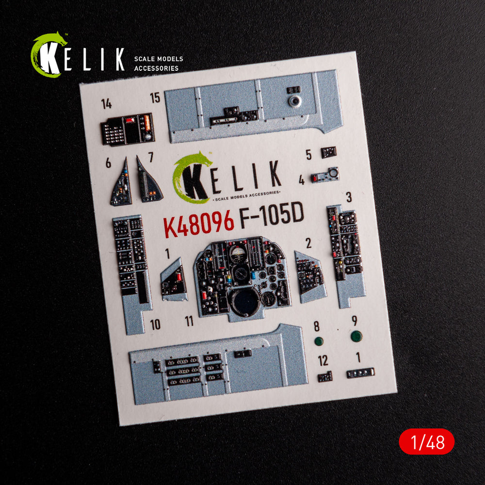 Kelik K3D48096 1:48 Republic F-105D Thunderchief