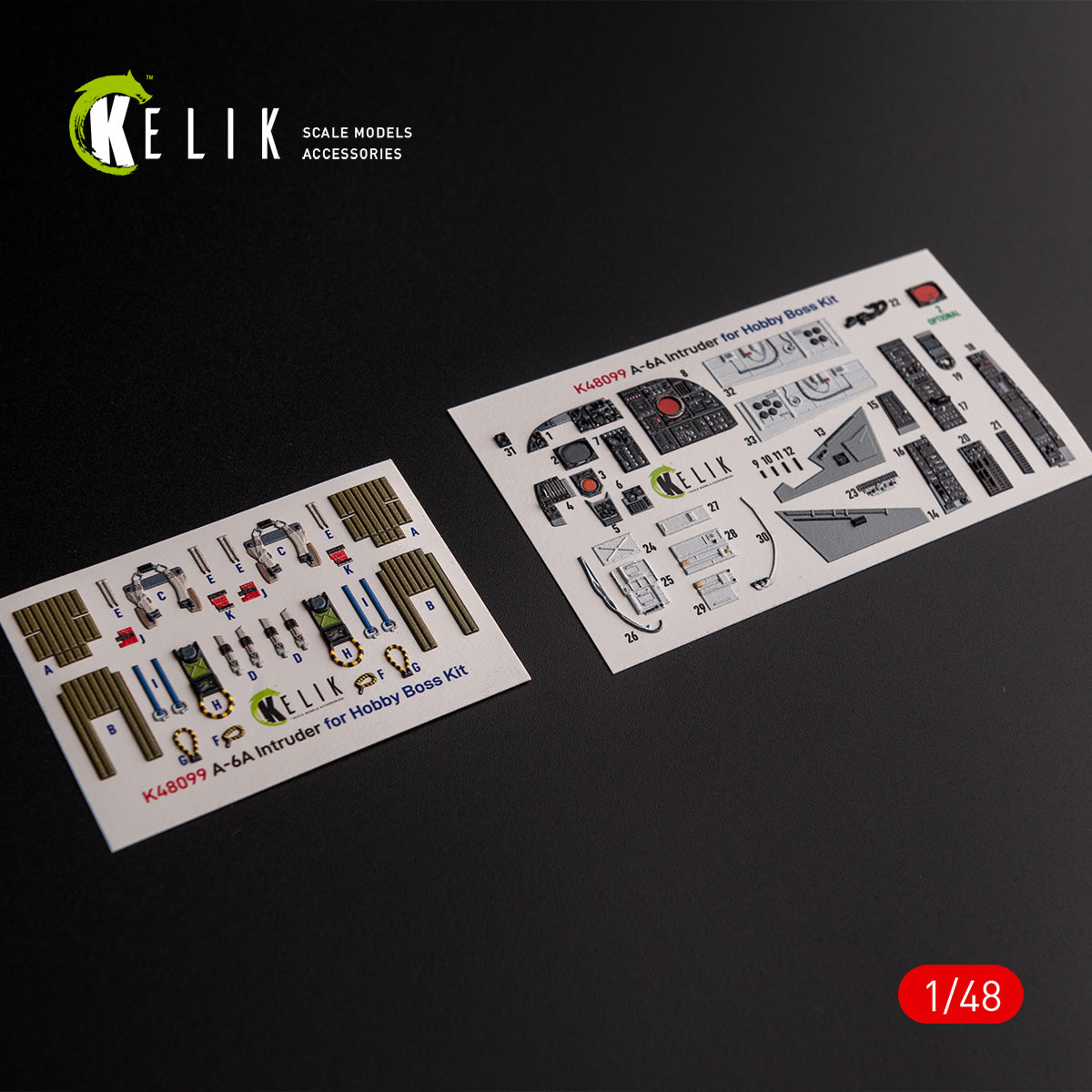 Kelik K3D48099 1:48 Grumman A-6A Intruder