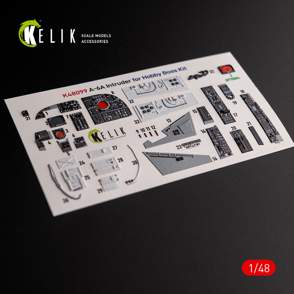 Kelik K3D48099 1:48 Grumman A-6A Intruder