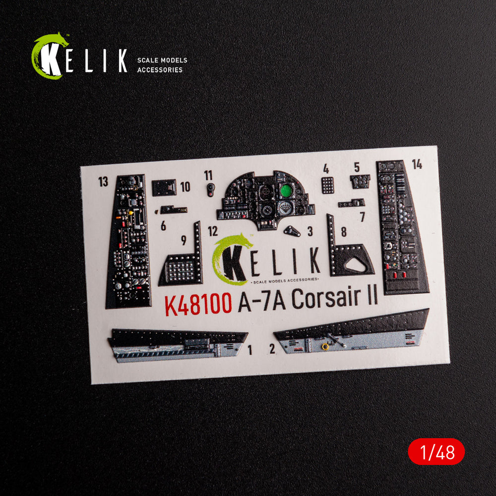 Kelik K3D48100 1:48 LTV A-7A Corsair II