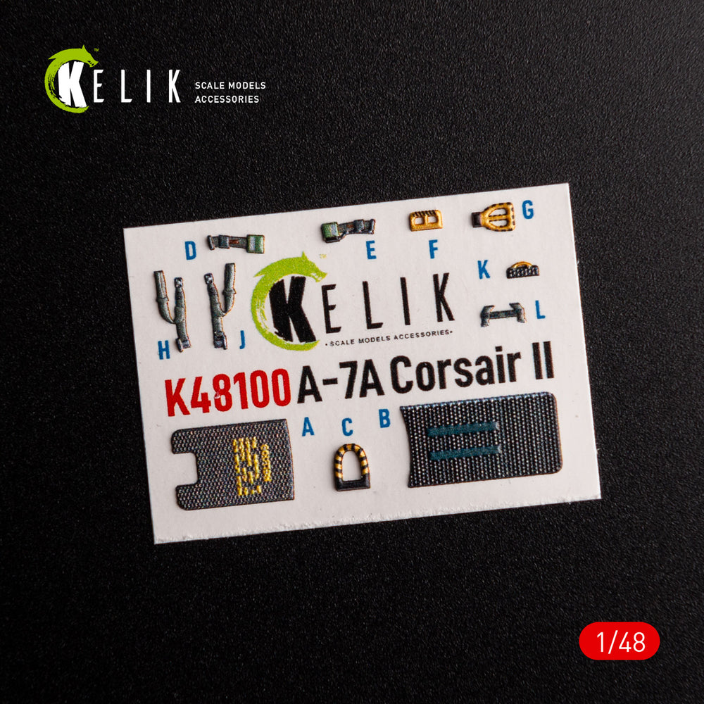 Kelik K3D48100 1:48 LTV A-7A Corsair II