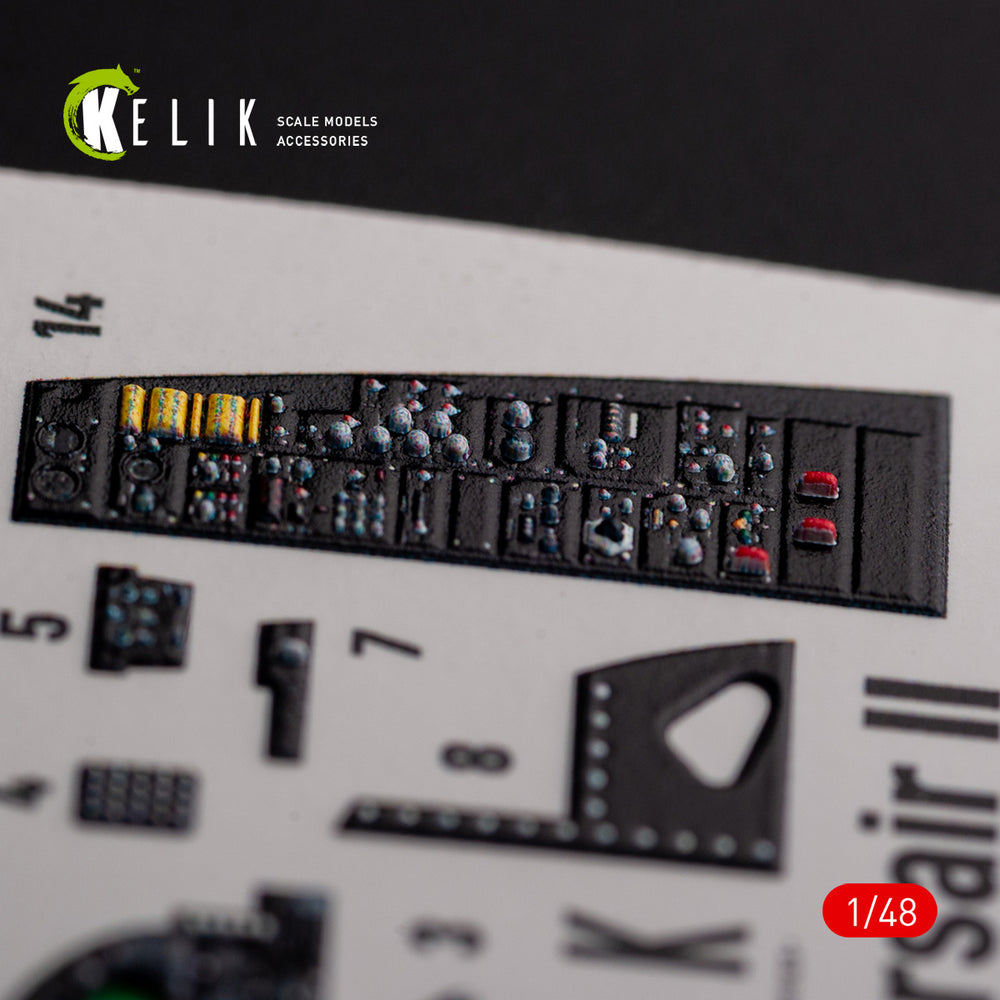 Kelik K3D48101 1:48 LTV A-7E Corsair II- interior 3D-decals