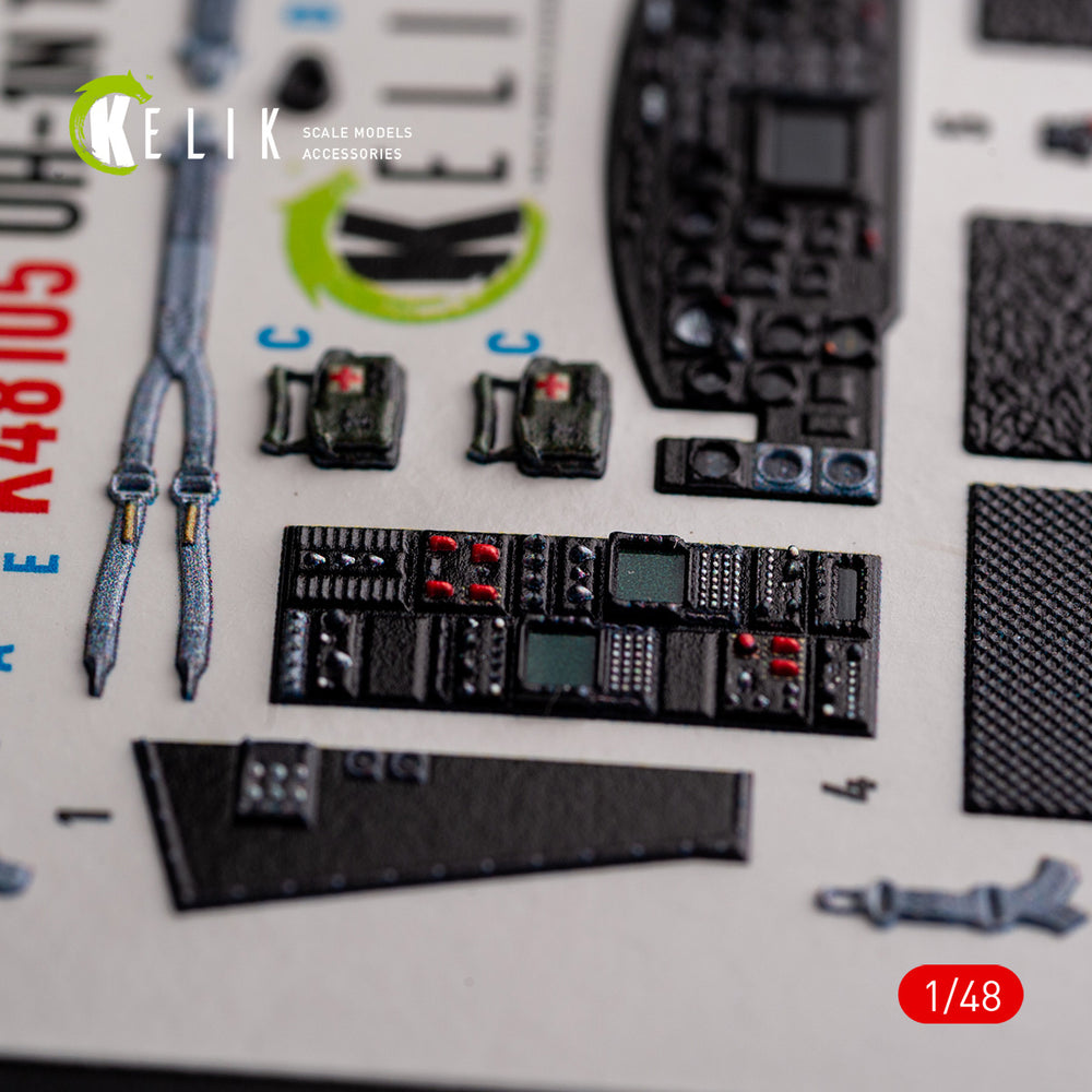 Kelik K3D48105 1:48 Bell UH-1N "Twin Huey"