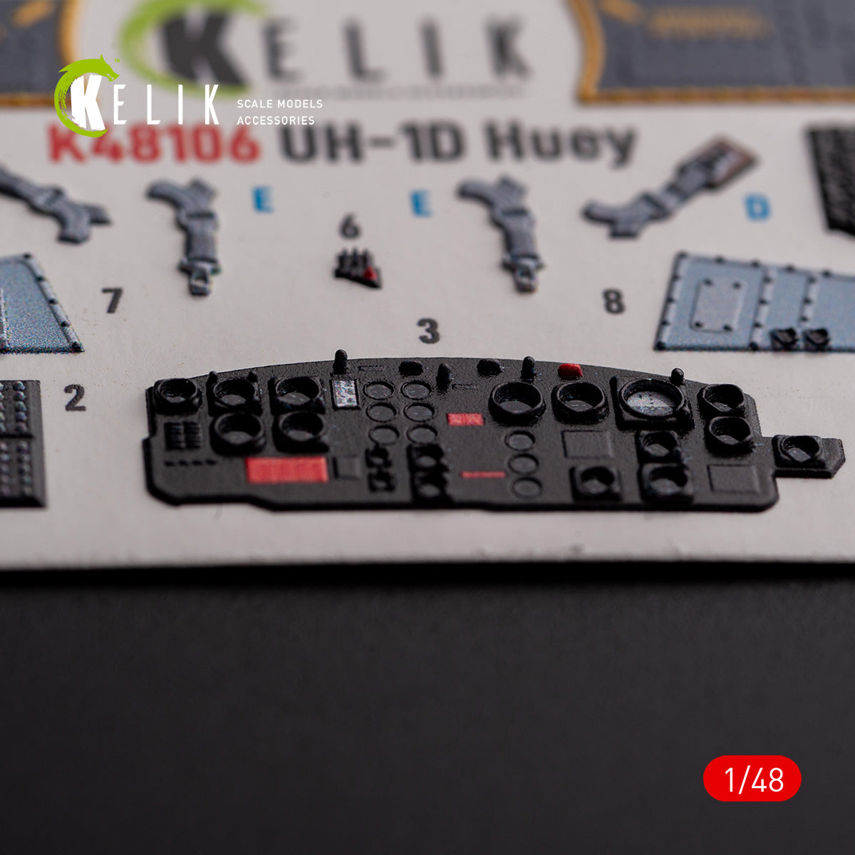 Kelik K3D48106 1:48 Bell UH-1D "Huey"
