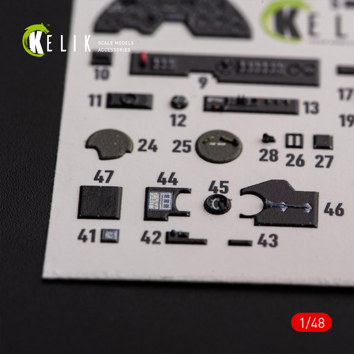 Kelik K3D48108 1:48 Lockheed P-38F "Lightning"