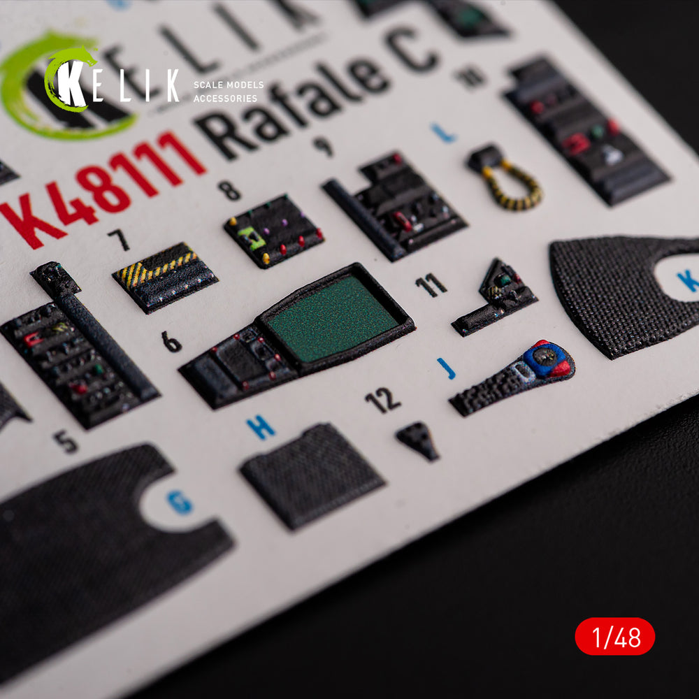Kelik K3D48111 1:48 Dassault Rafale C