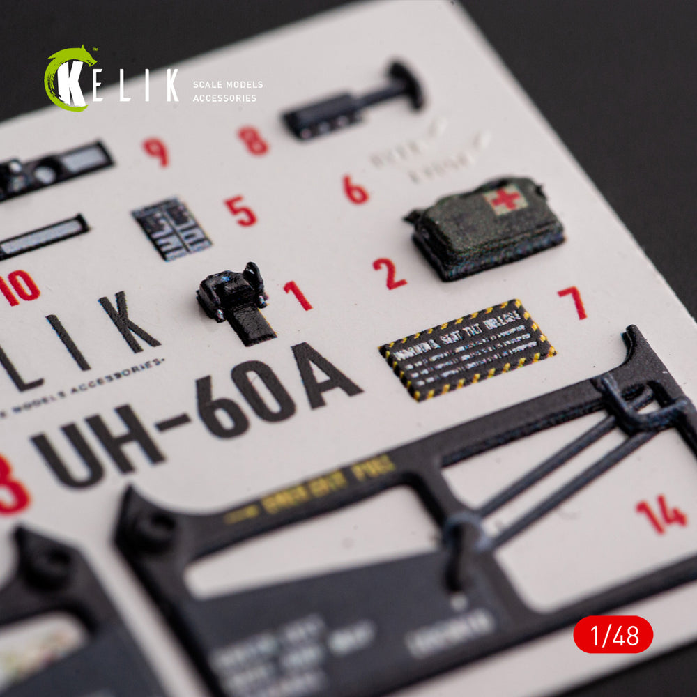 Kelik K3D48113 1:48 Sikorsky UH-60A Black Hawk