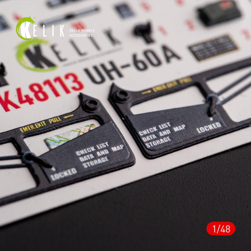 Kelik K3D48113 1:48 Sikorsky UH-60A Black Hawk