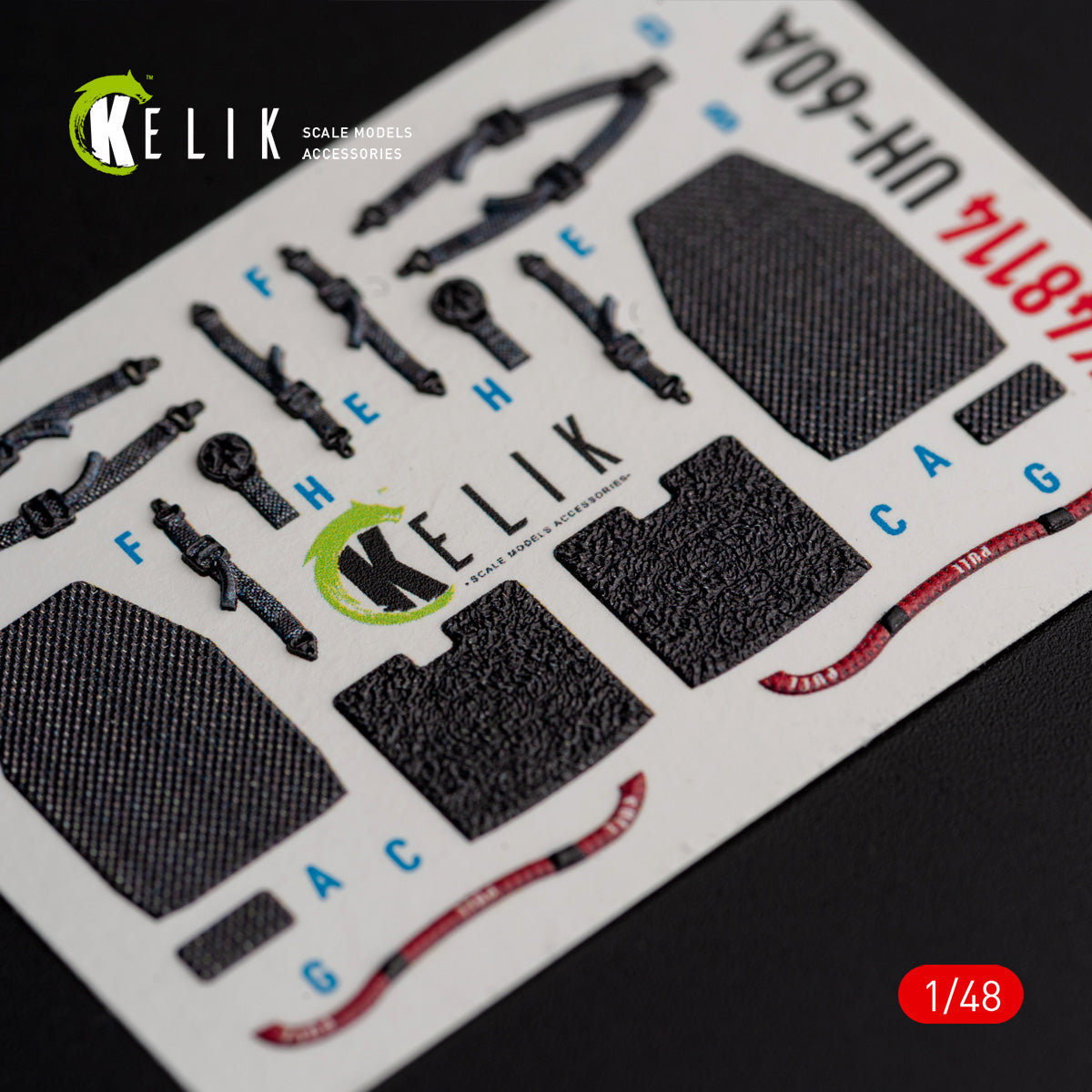 Kelik K3D48114 1:48 Sikorsky UH-60A Black Hawk