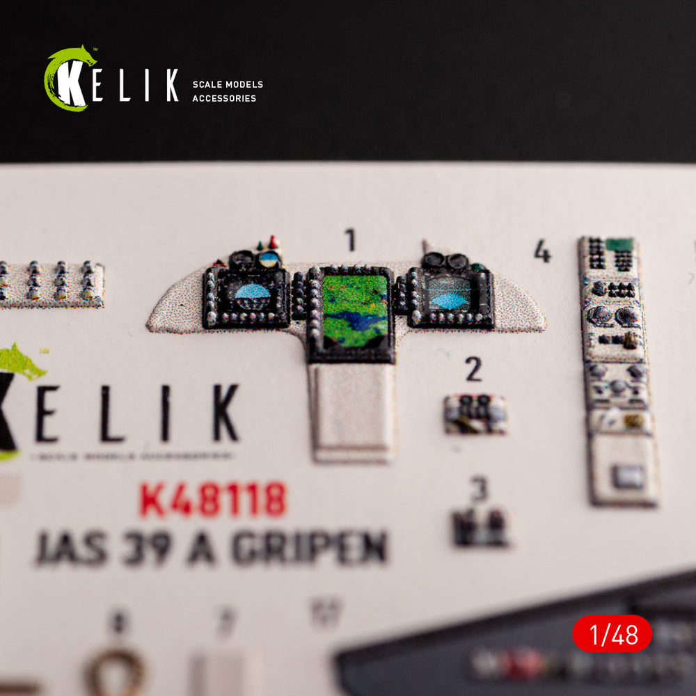 Kelik K3D48118 1:48 Jas-39 A