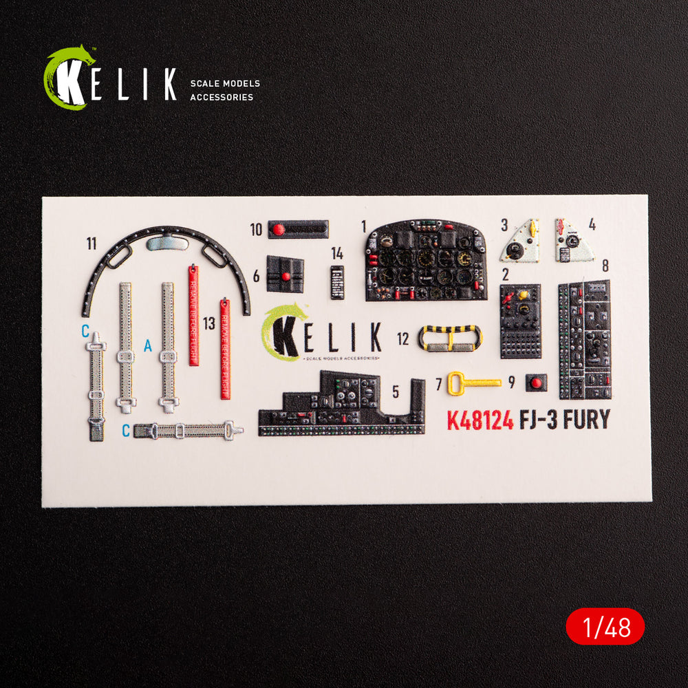 Kelik K3D48124 1:48 FJ-3