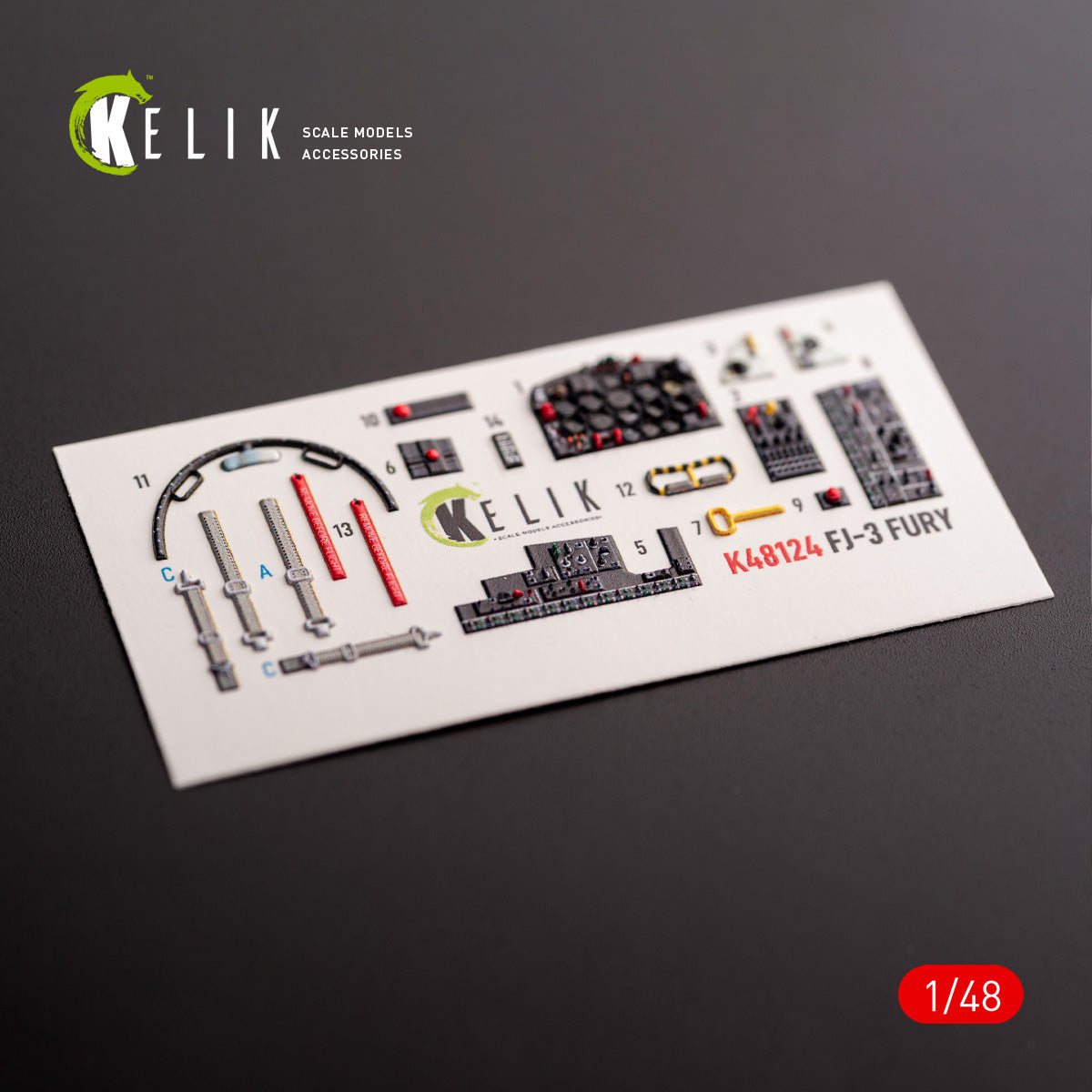 Kelik K3D48124 1:48 FJ-3