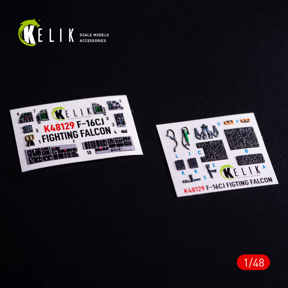 Kelik K3D48129 1:48 Lockheed-Martin F-16CJ Fighting Falcon