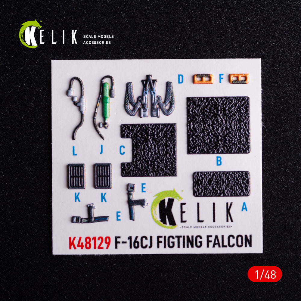 Kelik K3D48129 1:48 Lockheed-Martin F-16CJ Fighting Falcon