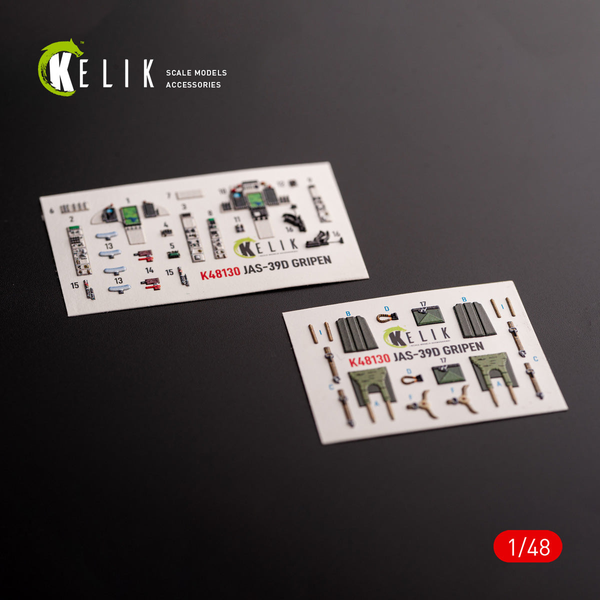Kelik K3D48130 1:48 Jas-39 D