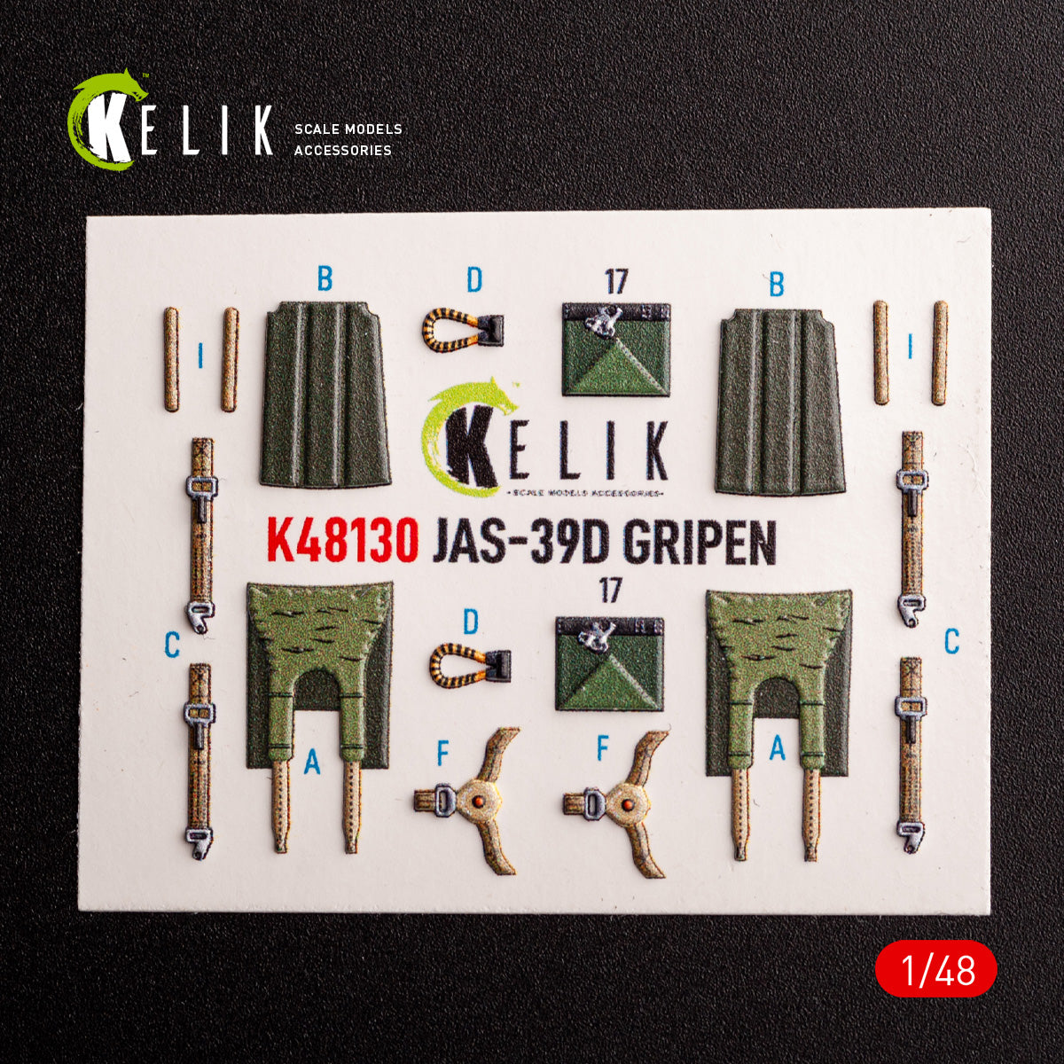 Kelik K3D48130 1:48 Jas-39 D