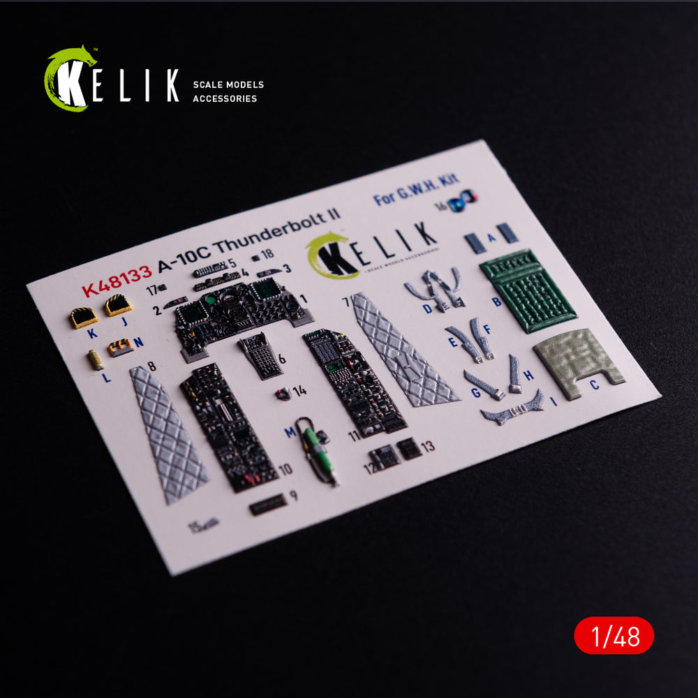 Kelik K3D48133 1:48 Fairchild A-10C Thunderbolt II