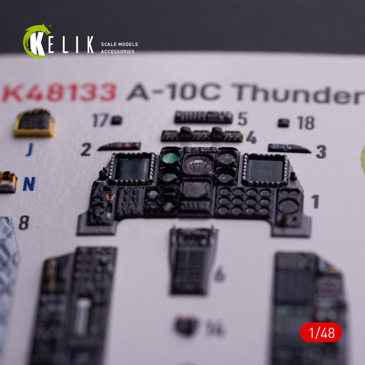 Kelik K3D48133 1:48 Fairchild A-10C Thunderbolt II