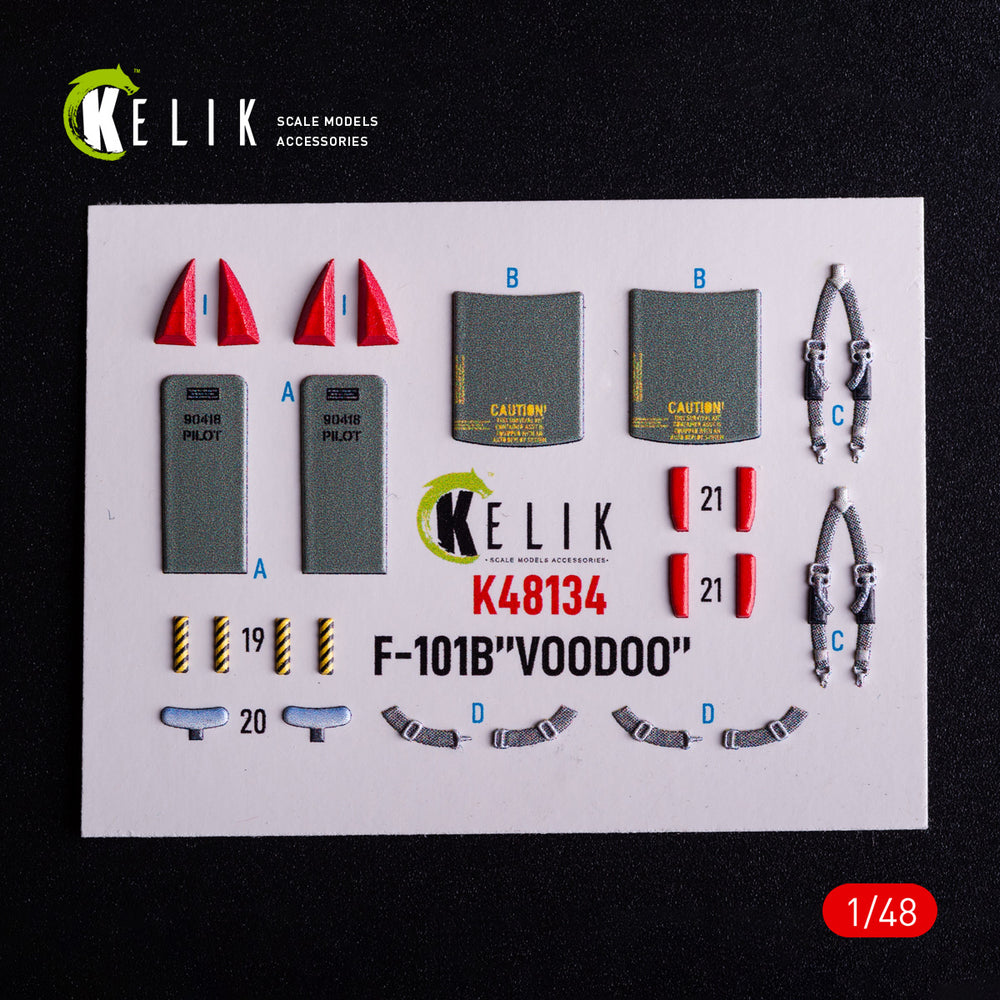 Kelik K3D48134 1:48 McDonnell F-101B VooDoo