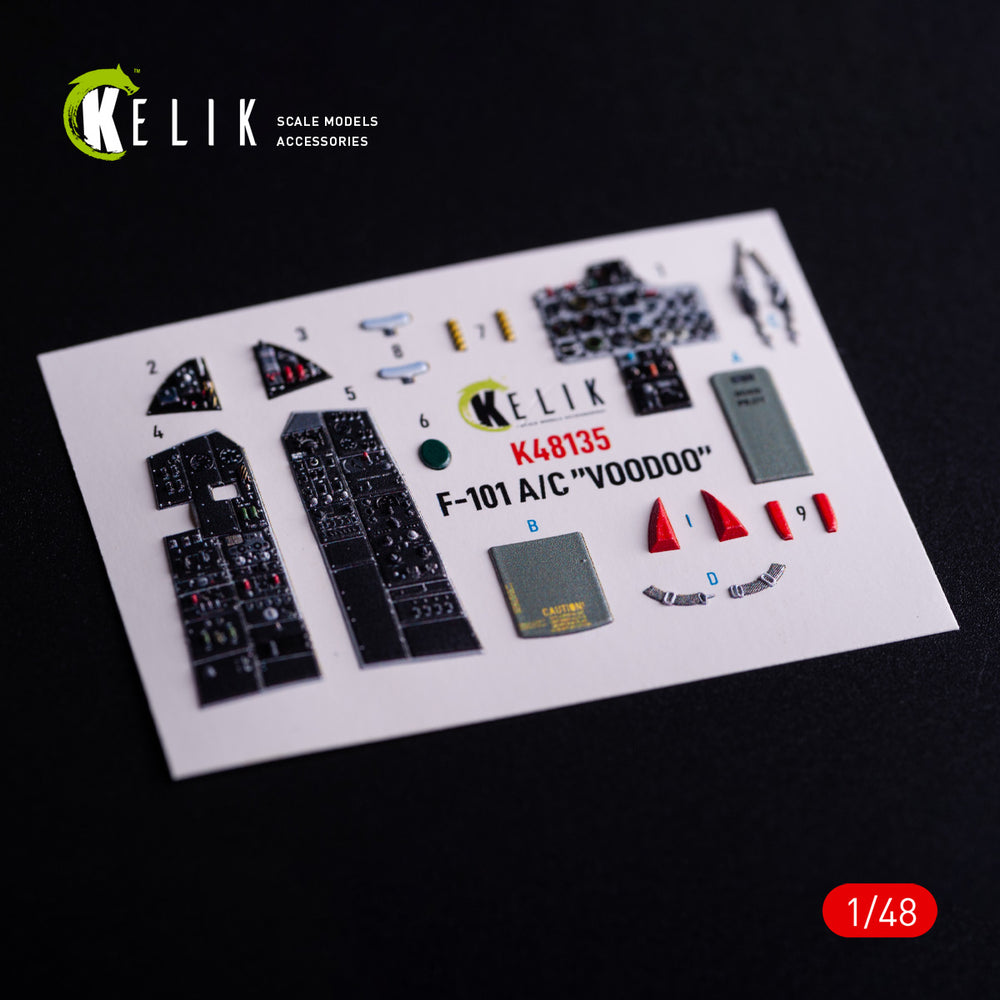 Kelik K3D48135 1:48 McDonnell F-101A/C VooDoo