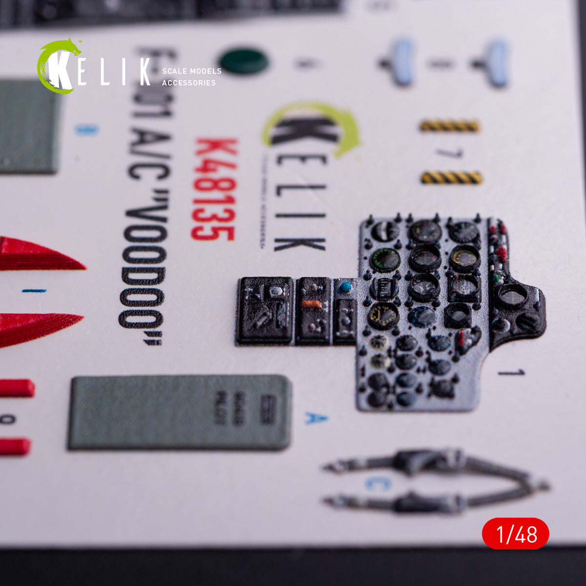 Kelik K3D48135 1:48 McDonnell F-101A/C VooDoo