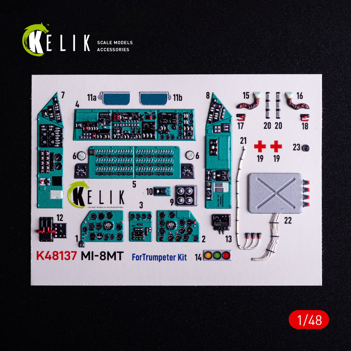 Kelik K3D48137 1:48 Mil Mi-8MT