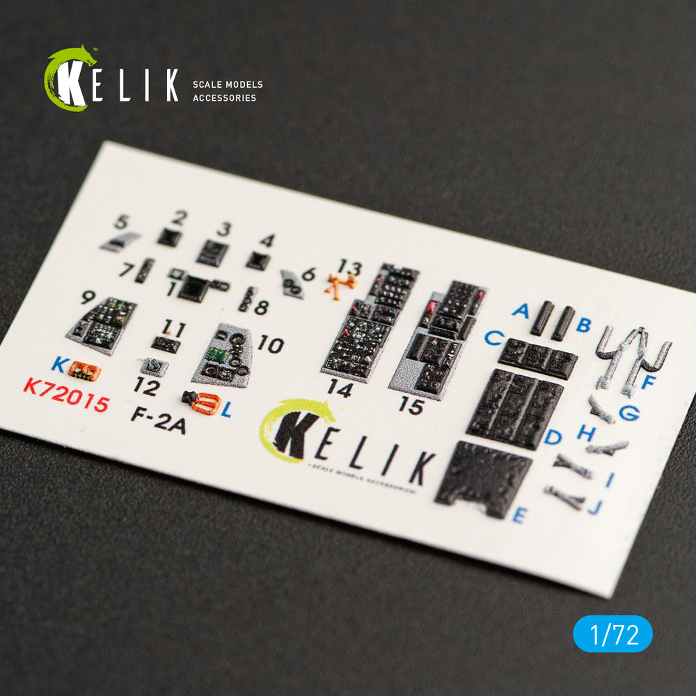 Kelik K3D72015 1:72 JASDF Mitsubishi F-2A Fighter interior