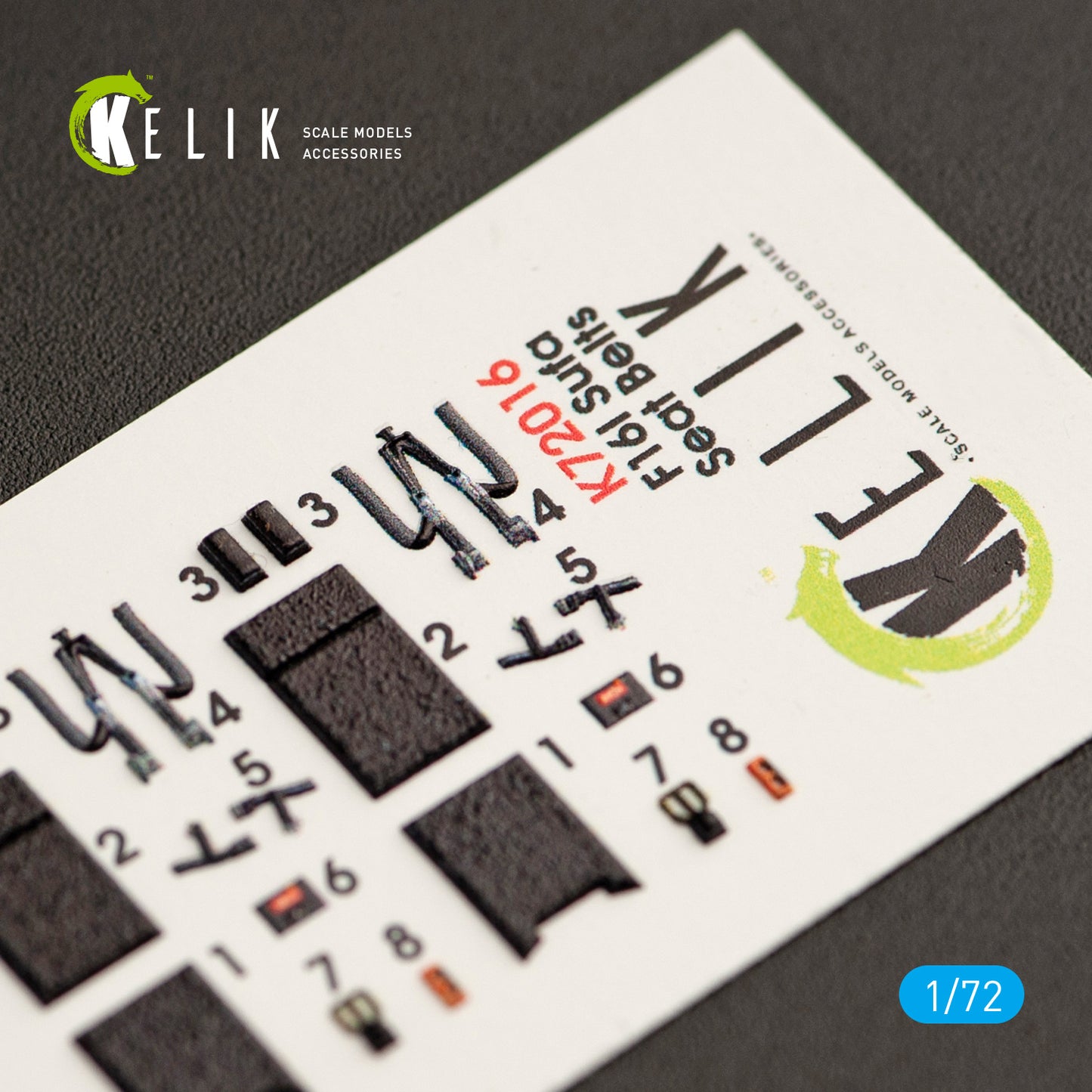 Kelik K3D72016 1:72 F-16I Sufa interior