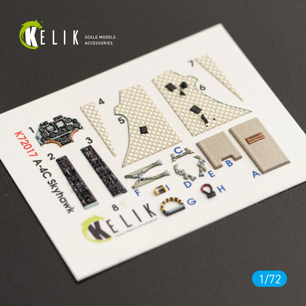 Kelik K3D72017 1:72 Douglas A-4C Skyhawk interior