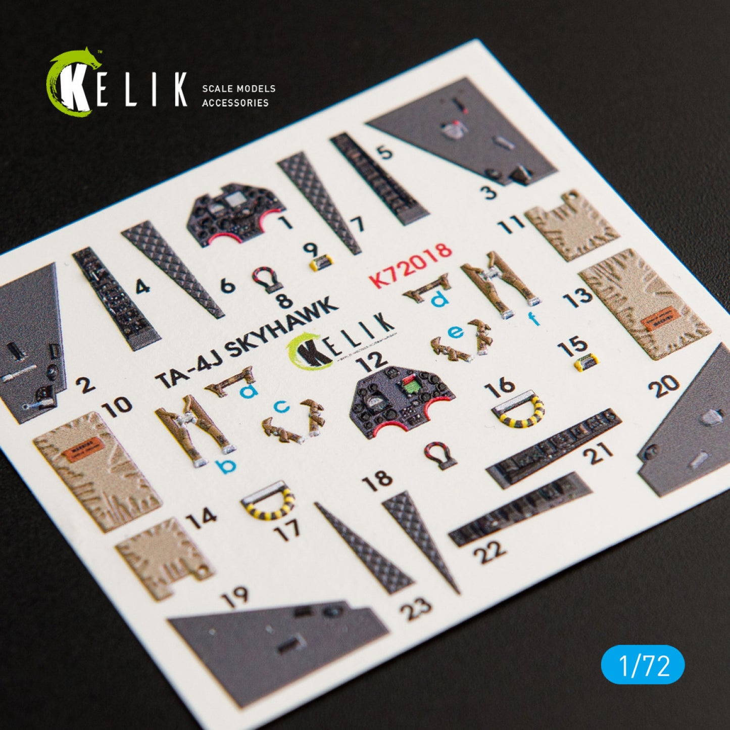 Kelik K3D72018 1:72 Douglas TA-4J Skyhawk interior