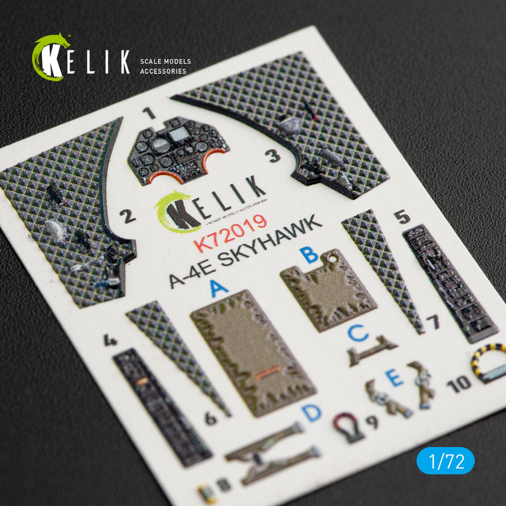 Kelik K3D72019 1:72 Douglas A-4E Skyhawk interior
