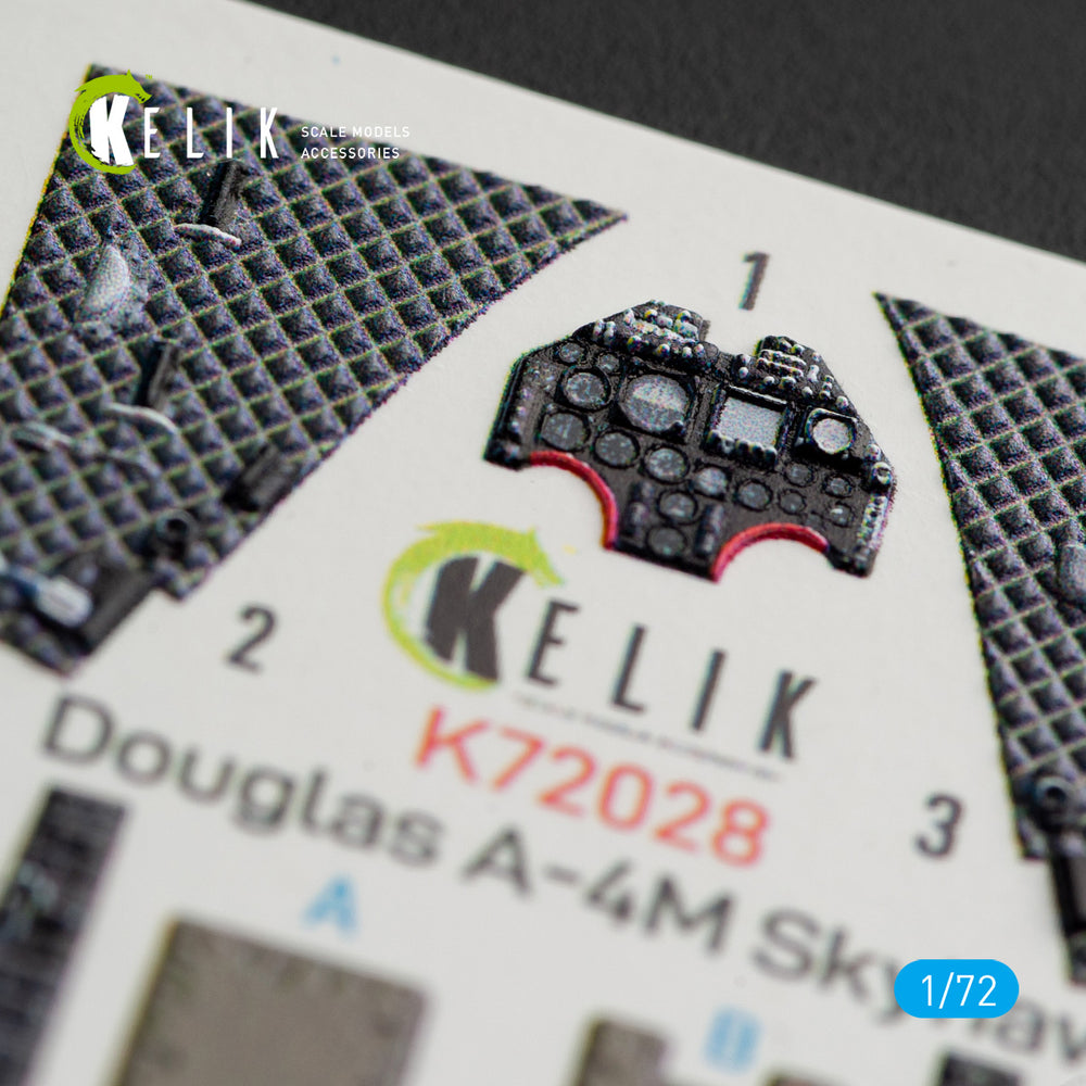 Kelik K3D72028 1:72 Douglas A-4M Skyhawk interior