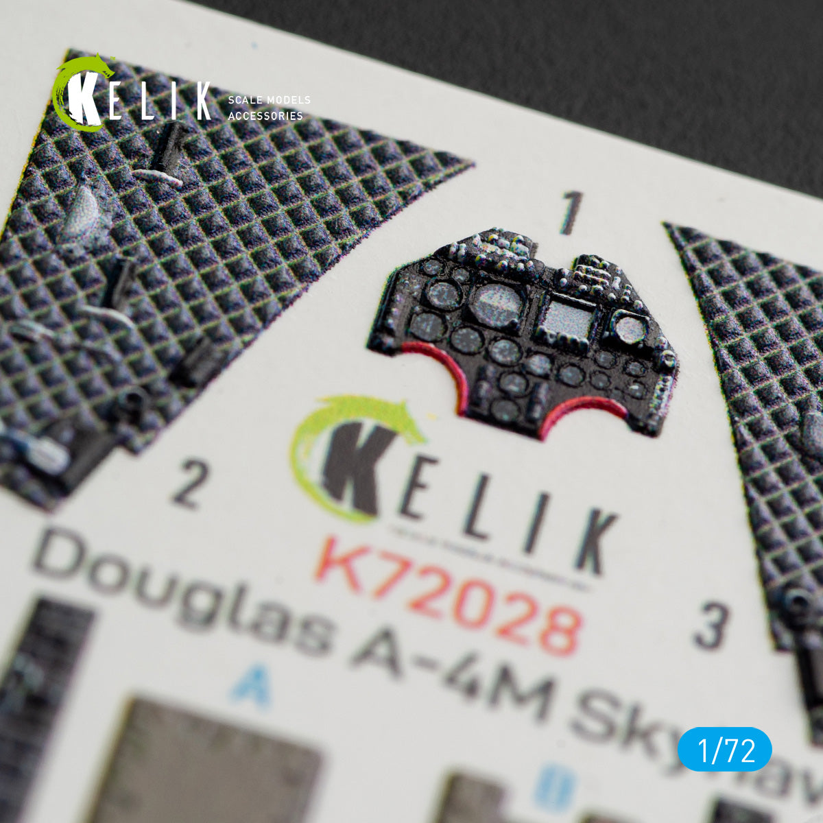 Kelik K3D72028 1:72 Douglas A-4M Skyhawk interior