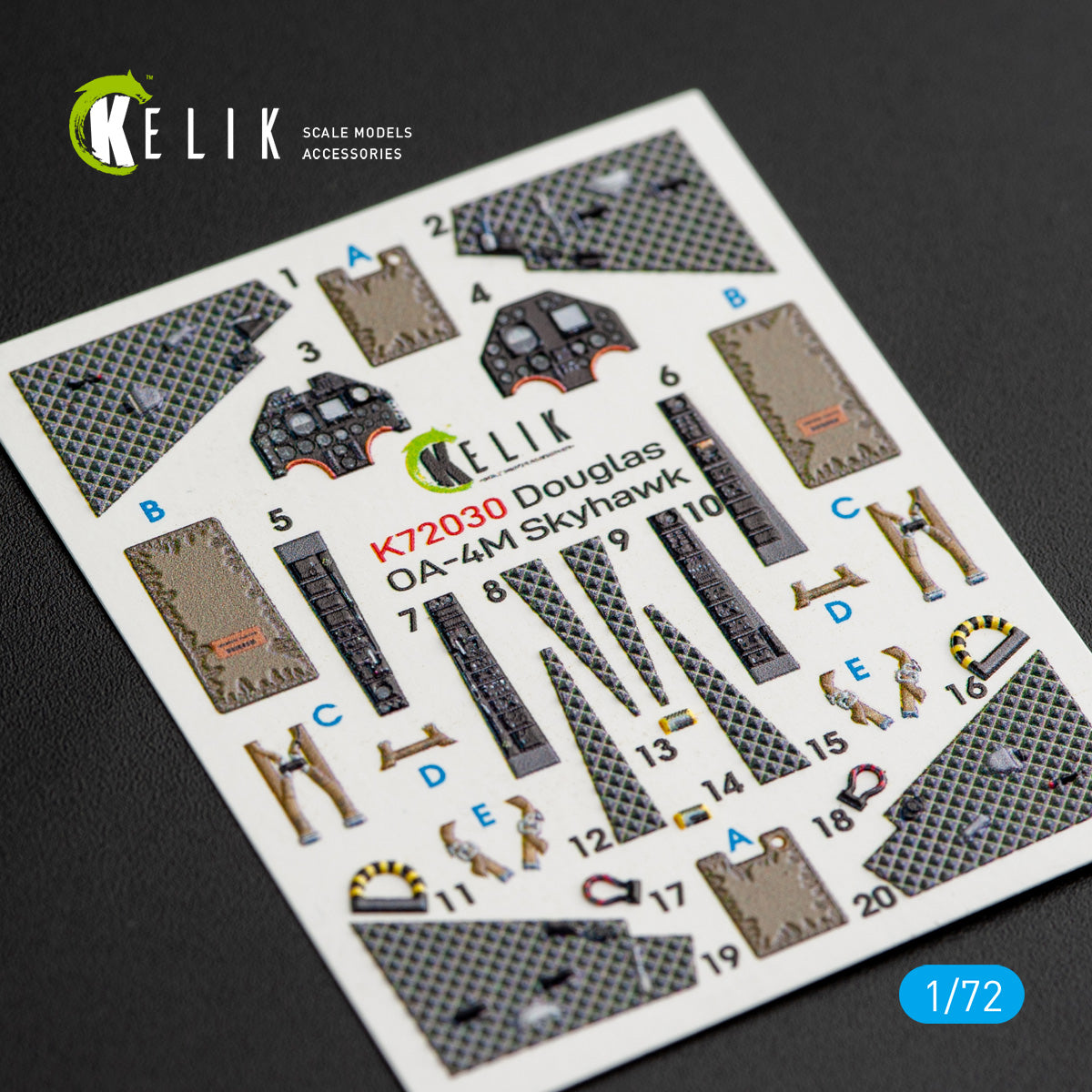 Kelik K3D72030 1:72 Douglas OA-4M Skyhawk interior