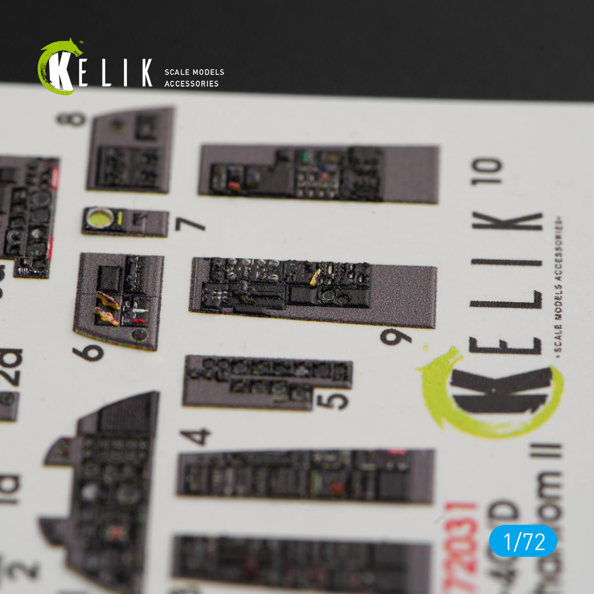 Kelik K3D72031 1:72 McDonnell F-4C/F-4D) Phantom II interior